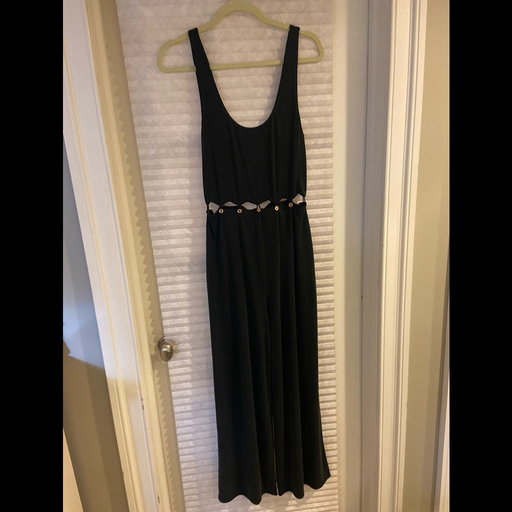 Black detailed jumpsuit